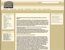 Tablet Screenshot of gmawebdirectory.com